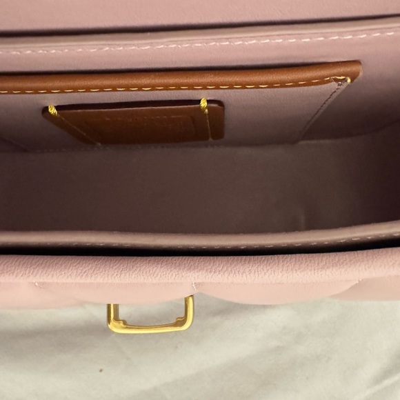 Coach Quilted Studio 19 Bag in Ice Purple - Picture 5 of 7